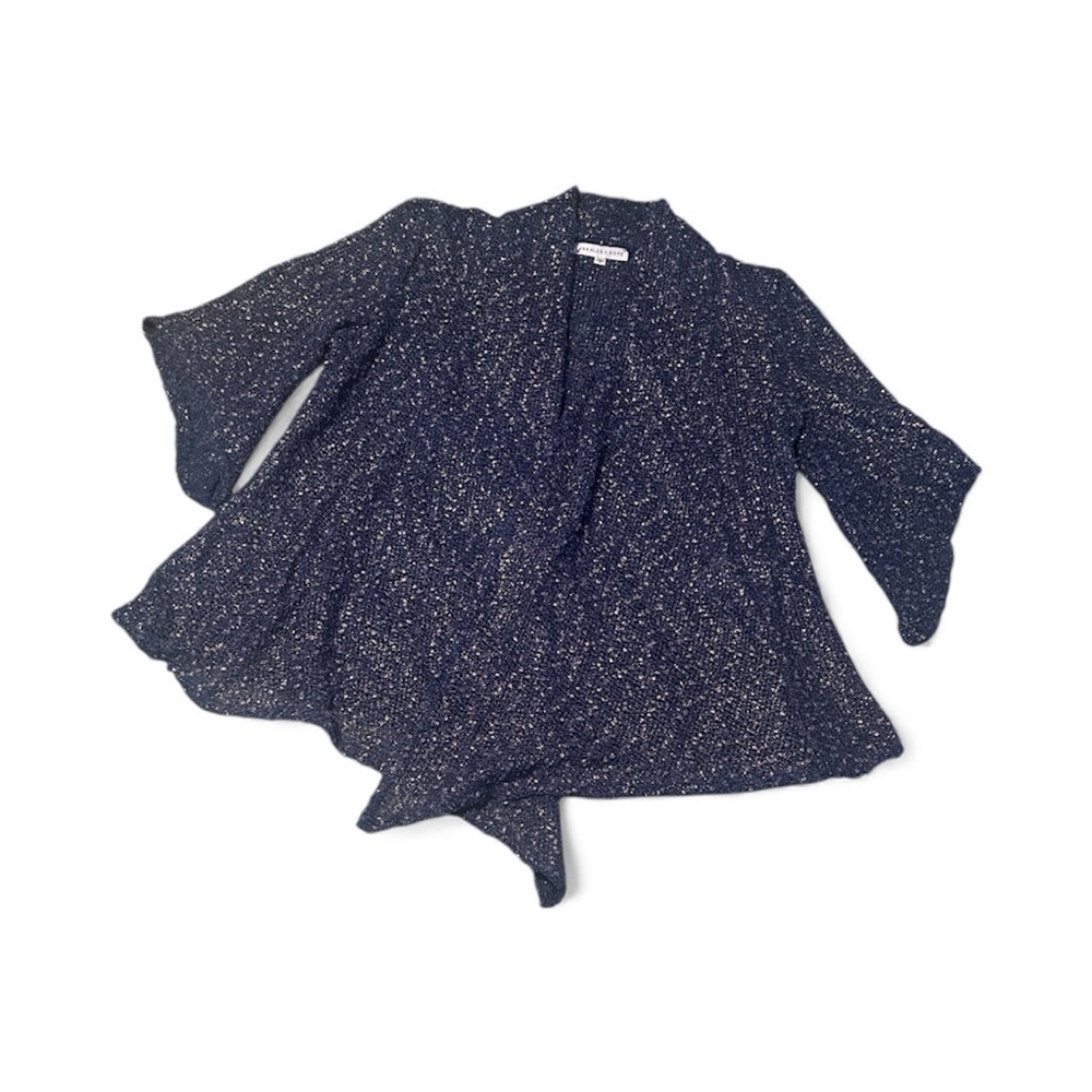 Annalee + Hope Dark Blue/Gold Cardigan